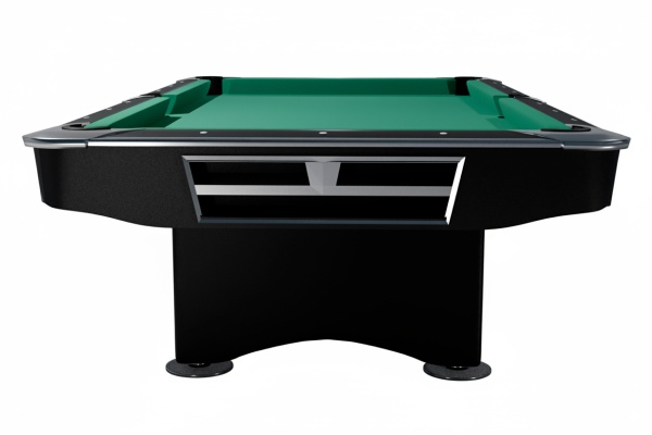 Бильярдный стол для пула "Competition II" 9 ф (матово-чёрный) в комплекте, аксессуары + сукно