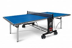 Любительский стол для тенниса для помещений "Start Line Top Expert Light Indoor" с сеткой, на колесах