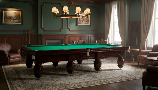 Стол / пирамида "Turnus" 12 ф, борта дуб (махагон)