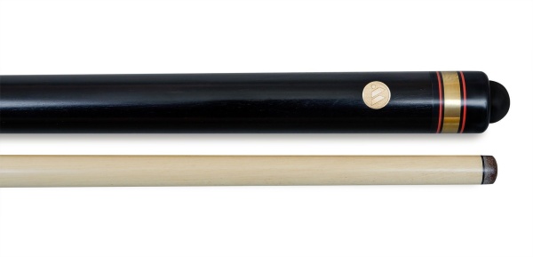 Двухсоставной бильярдный кий для русской пирамиды Weekend "Шахматы" (черный граб, падук, термограб)