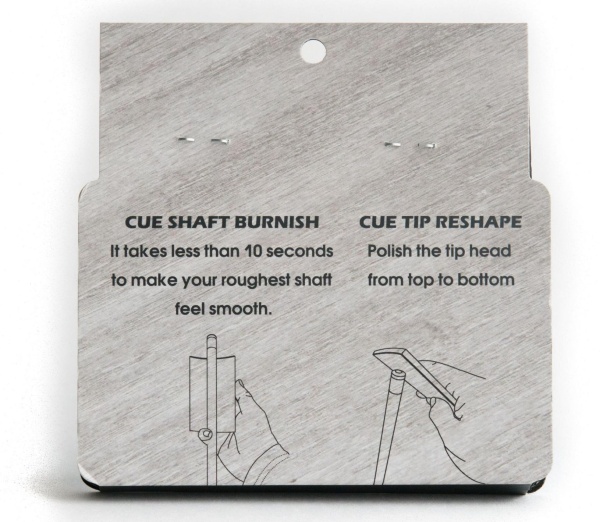 Губка для чистки и полировки кия "Cue Burnish & Tip Reshape"